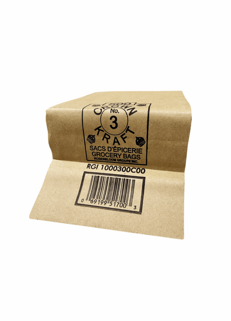 Paper Bag #3/#5/#8/#20 – Brown (Pack of 500) - Arcapack