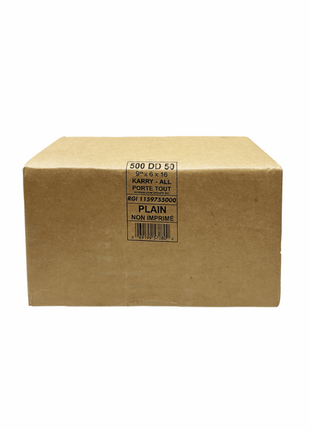 Paper Bag – Brown 9.75" x 6" x 16" (500/Case) - Arcapack