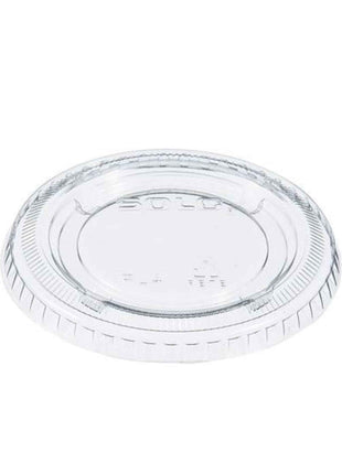 Lid Flat PET – Fits 4 oz Portion Cup (2500/Case)