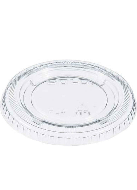 Lid Flat PET – Fits 4 oz Portion Cup (2500/Case)