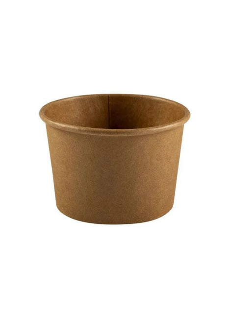 Container Round Paper - 8oz (1000/Case) - Arcapack