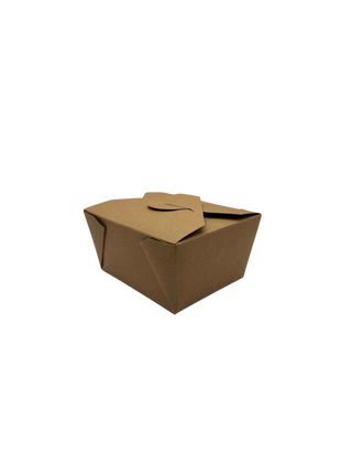 Take-Out Food Container – Kraft Paper (#1 / #3, 26oz & 66oz, Brown)