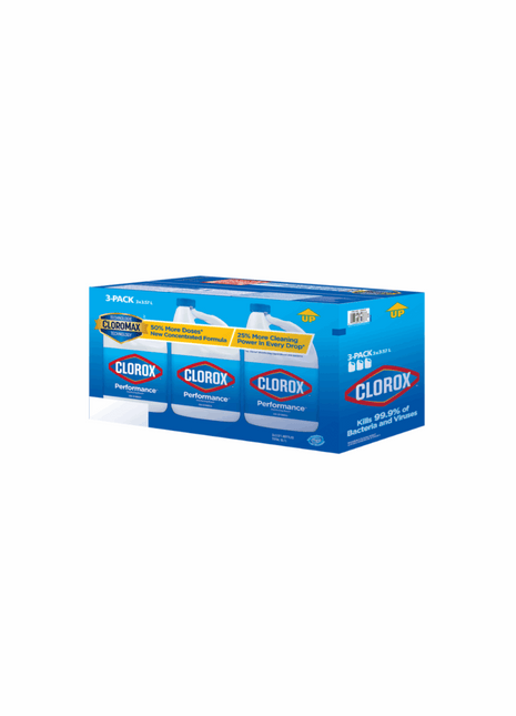 Clorox Performance Bleach  – 3.57 L (3/Pack) - Arcapack
