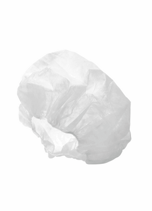 White PP Bouffant Cap – 21 in (Case of 10x100 pcs) - Arcapack