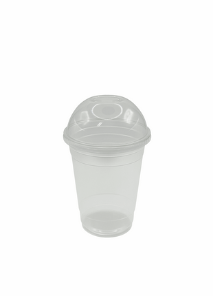 Lid Dome PET – Fits 12–24 oz Cold Cups (1000/Case) - Arcapack