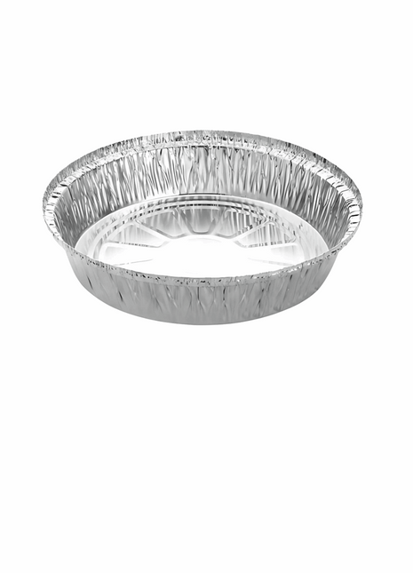 Container Round Aluminum – 9" (500/Case) - Arcapack