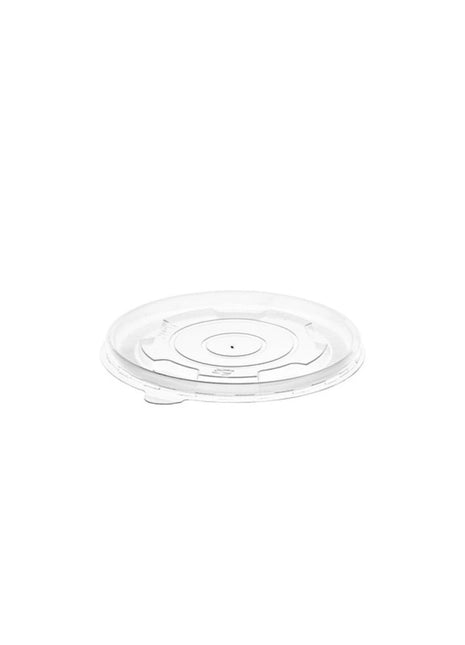 Lid Flat Clear Plastic – Fits 16 oz (300/Case) - Arcapack