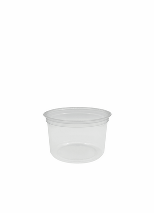 Container Deli rPET – Clear 16 oz (500/Case) - Arcapack