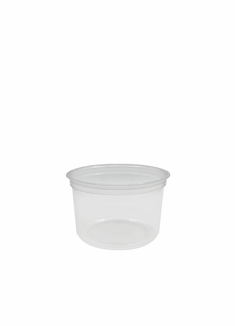Container Deli rPET – Clear 16 oz (500/Case) - Arcapack