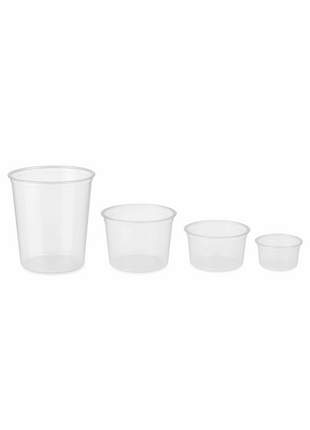 Container Deli PP – Clear 8 oz, 12 oz, 16 oz, 32 oz (500/Case) - Arcapack