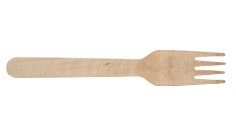 Fork, Birch Wood – Individually Wrapped (500/Case)