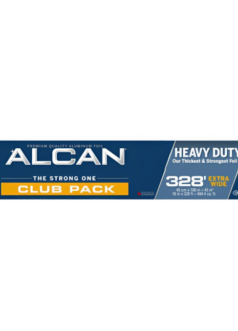 Alcan Heavy Duty Aluminum Foil Wrap – 45 cm x 100 m (328 ft) - Arcapack