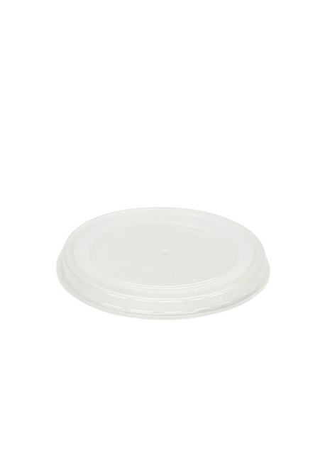 Lid Flat Round PP Plastic – Fits 6–16 oz Containers(1000/Case) - Arcapack