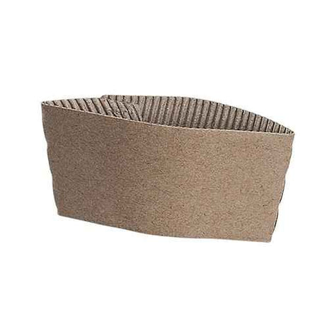 Sleeve Corrugated Kraft – Fits Small & Large Hot Cups (1000/Case)
