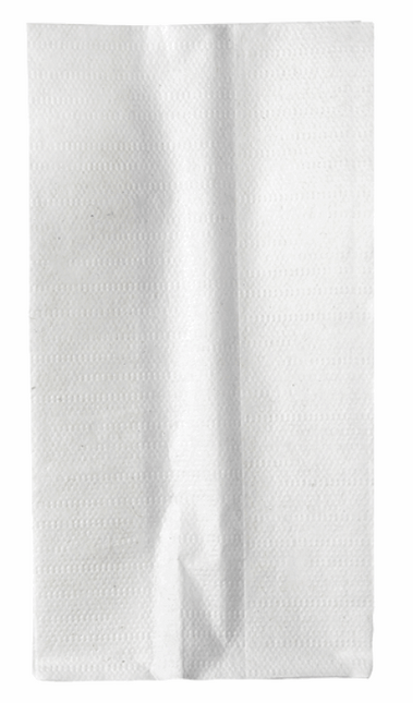 Junior Napkin 1-Ply – Dispenser Fold 6″ x 13″ White (9000/Case) - Arcapack