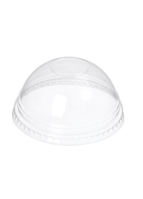 Clear PET Dome Lid – 98 mm Diameter (Fits 12,16,24 oz Cold Cups) (1000/Case)