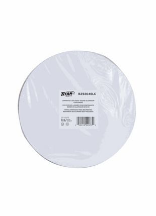 Lid Foil – Fits 9″ Round Aluminum Pans (500/Case) - Arcapack
