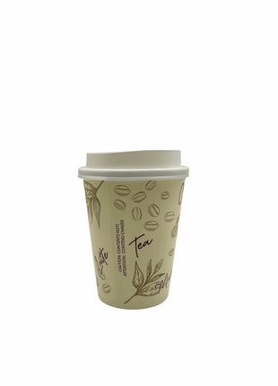 Cup 10 oz, 12 oz Paper – Printed Serenity II Hot Beverage (1000/Case) - Arcapack
