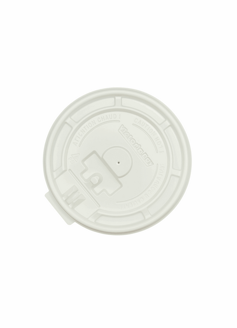 Lid Tear-Back PS Plastic – Fits 10–24 oz Cups (1000/Case) - Arcapack