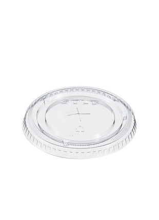 Lid Round Clear PET – Straw Slotted - Fits 5–20 oz (1000/Case) - Arcapack