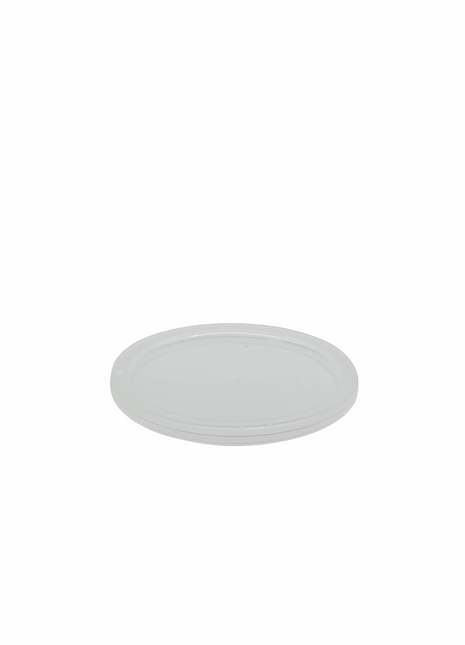 Lid for Liquid Items, Round PP – Fits 6–32 oz Deli Containers, Clear (500/Case) - Arcapack