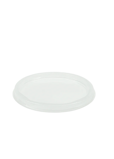Lid for Dry Items, Round PP – Fits 6–32 oz Deli Containers, Clear (500/Case) - Arcapack