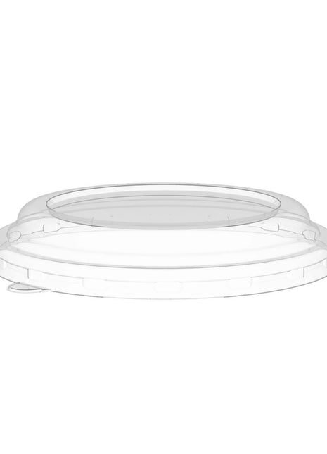 Lid Dome Clear Plastic – Fits 24–32 oz Containers (300/Case) - Arcapack
