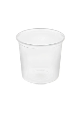 Container Round PP – Clear 8 oz, 12 oz, 16 oz, 24 oz (500/Case) - Arcapack