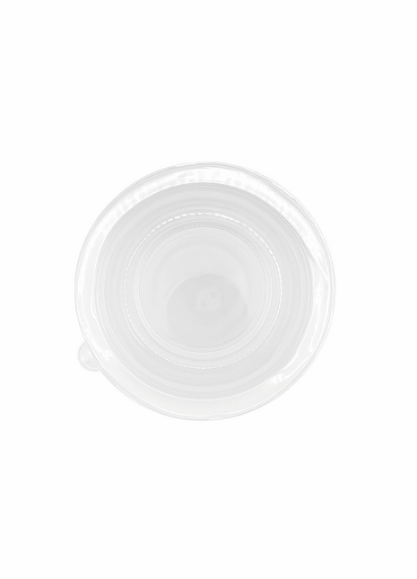 Round Lid for 12 oz Bowl –  PET Clear (500/Case) - Arcapack