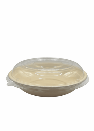 Lid Dome PET Plastic – Fits 24–32 oz Bowls (300/Case) - Arcapack