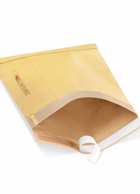 Gold Self-Seal Padded Mailers #2 – 8.5 x 12” Kraft (100/Case) - Arcapack