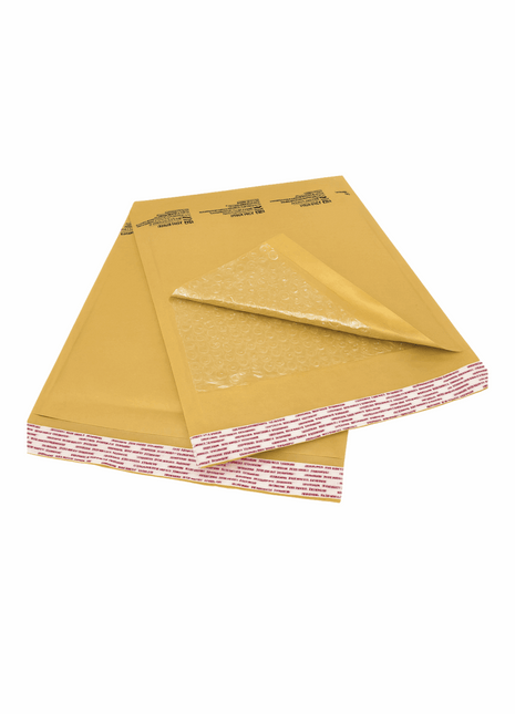 Self-Seal Padded Mailers #0 – 6" x 10” Kraft (200/Case) - Arcapack