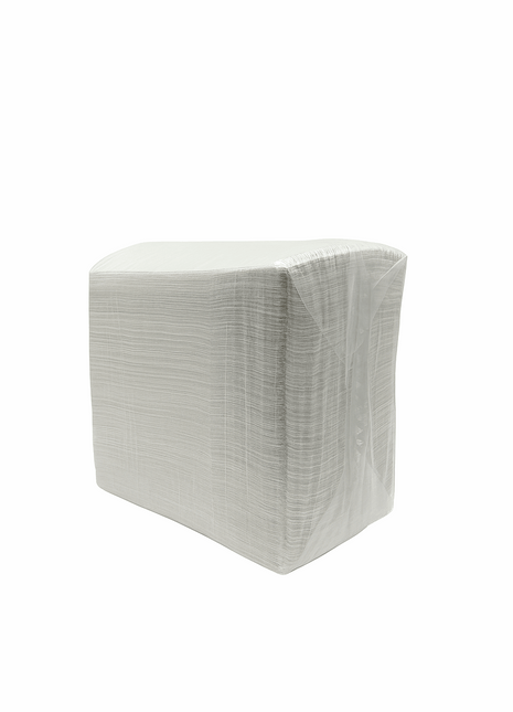 Dinner Napkin 1-Ply – 16.9×14.9" White (3000/Case) - Arcapack