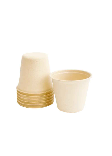 Portion Cup 4 oz Molded Fiber – Brown (1000/Case)