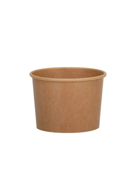 Container Round Paper DSP – 8 oz, 12 oz (300/Case) - Arcapack