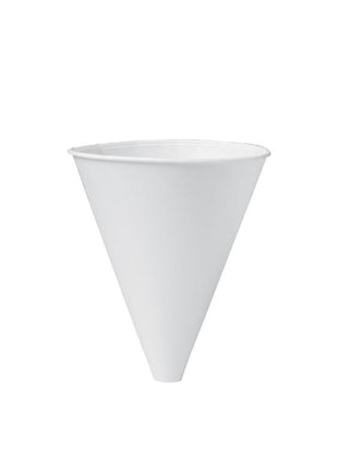 Cup 10 oz Paper – White Funnel Cup (2000/Case) - Arcapack