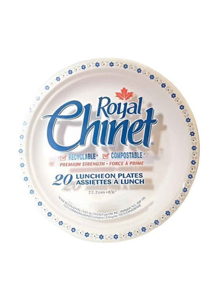Plate – 8.75" Flower & Leaf (480/Case)