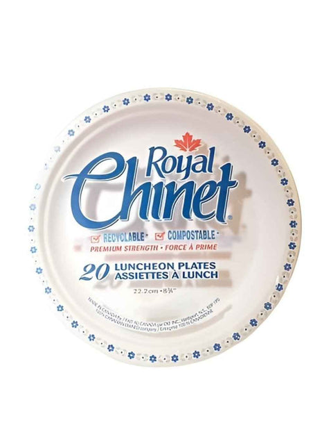 Plate – 8.75" Flower & Leaf (480/Case)
