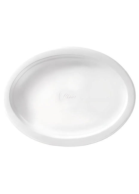 Platter – Plain White 7.5" x 10" (500/Case) - Arcapack