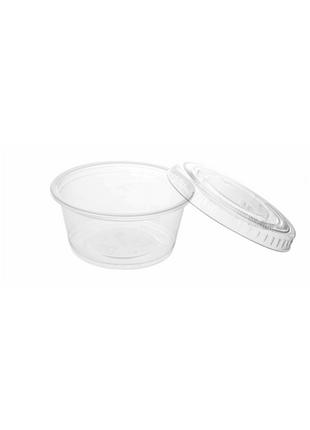 Clear PP Portion Sauce Cup – 2 oz (2500/Case)