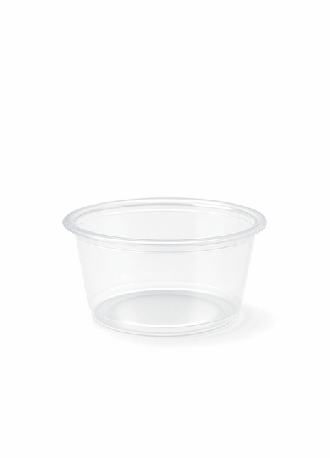 Clear PP Portion Sauce Cup – 2 oz (2500/Case)