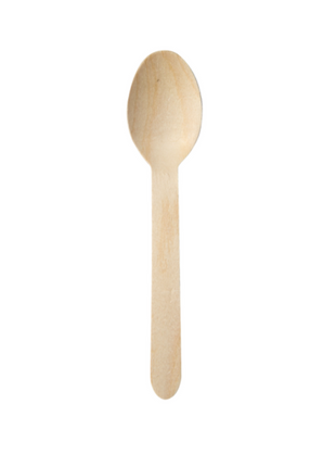 Teaspoons, Birch Wood Natural (500/Case) - Arcapack