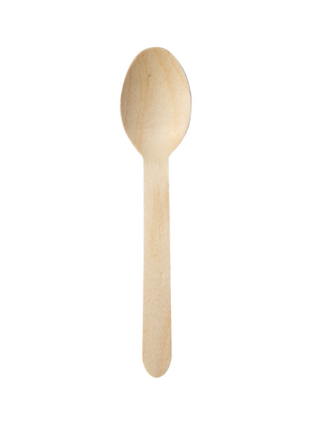 Teaspoons, Birch Wood Natural (500/Case) - Arcapack