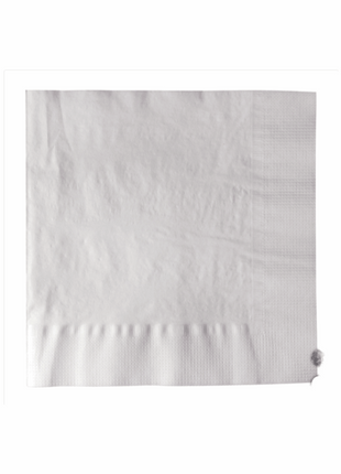 Suave 1-Ply Recycled Luncheon Napkins – 12 Packs of 500 (White) - Arcapack