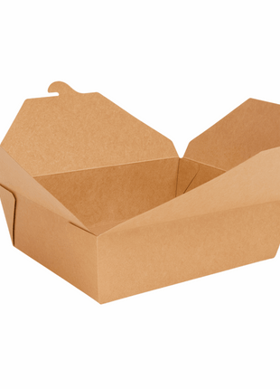 Take-Out Box – Fold-Top Kraft Paper (#1, #8, #3, #4) - Arcapack