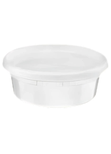Container Round PP – Clear 8 oz, 12 oz, 16 oz, 24 oz (500/Case) - Arcapack