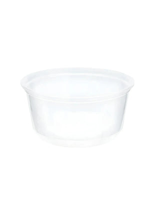 Container Round PP – Clear 8 oz, 12 oz, 16 oz, 24 oz (500/Case) - Arcapack