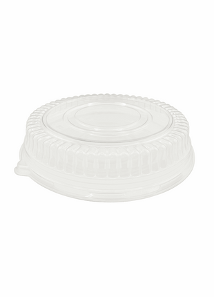 Lid Round Catering – 12x2" PET Clear Low Dome (36/Case)