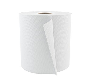 Paper Towel Roll 1-Ply – White Recycled (6 Rolls/Case)