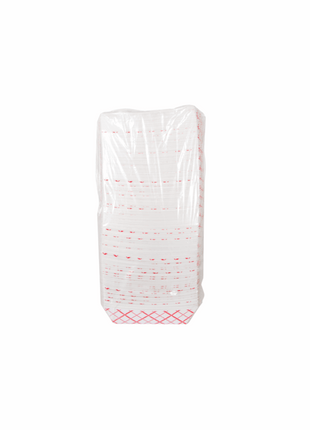 Red Checkered Food Tray – 5 lb Paper (500/Case) - Arcapack